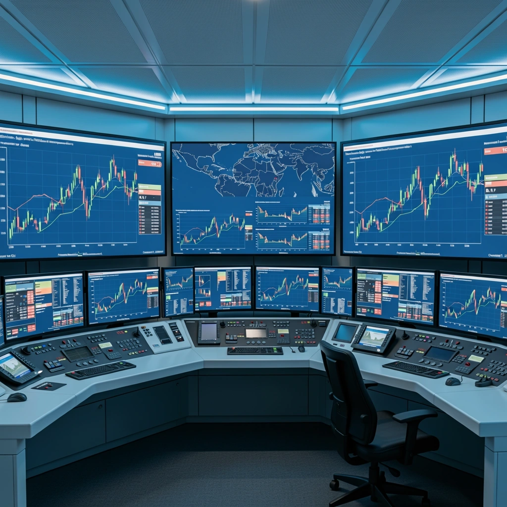 Centro de monitoreo de datos de mercado